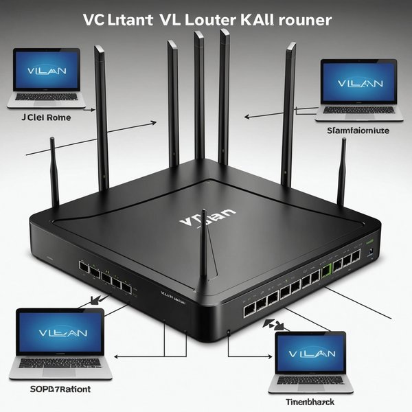 Comment configurer un routeur avec des VLAN pour différentes équipes dans une entreprise?